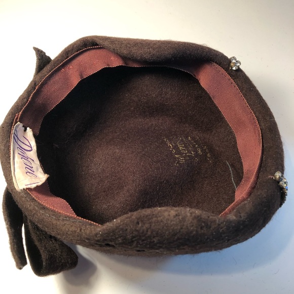 Vintage Antique Dorene Hat - Picture 12 of 13